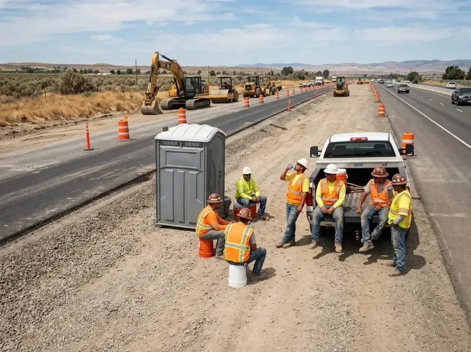 highway-road-construction-crew-007 — frequently asked questions, Porta Potty and Restroom Rentals in East Palo Alto, CA